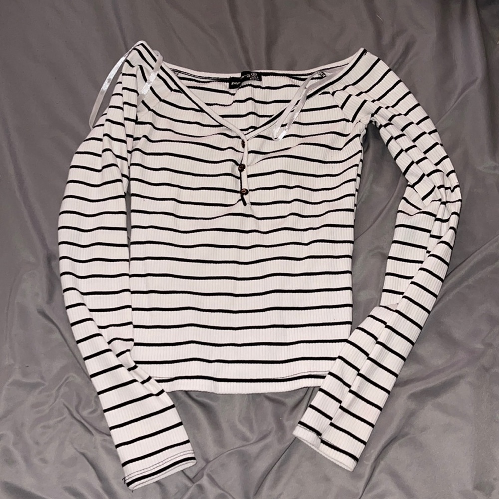 Crop top long sleeve